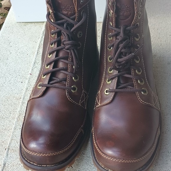 Timberland Other - Timberland Men's Earthkeepers 6" Lace-Up Brown Leather Boots Sz 11 Outdoor Work